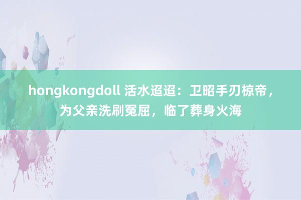 hongkongdoll 活水迢迢：卫昭手刃椋帝，为父亲洗刷冤屈，临了葬身火海