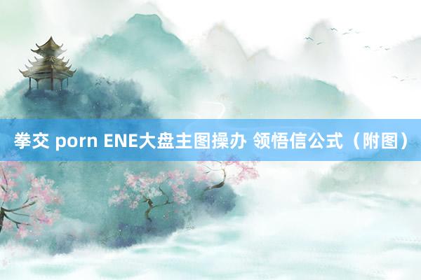 拳交 porn ENE大盘主图操办 领悟信公式（附图）